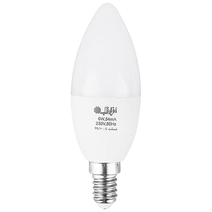 لامپ LED شمعی 7 وات افراتاب